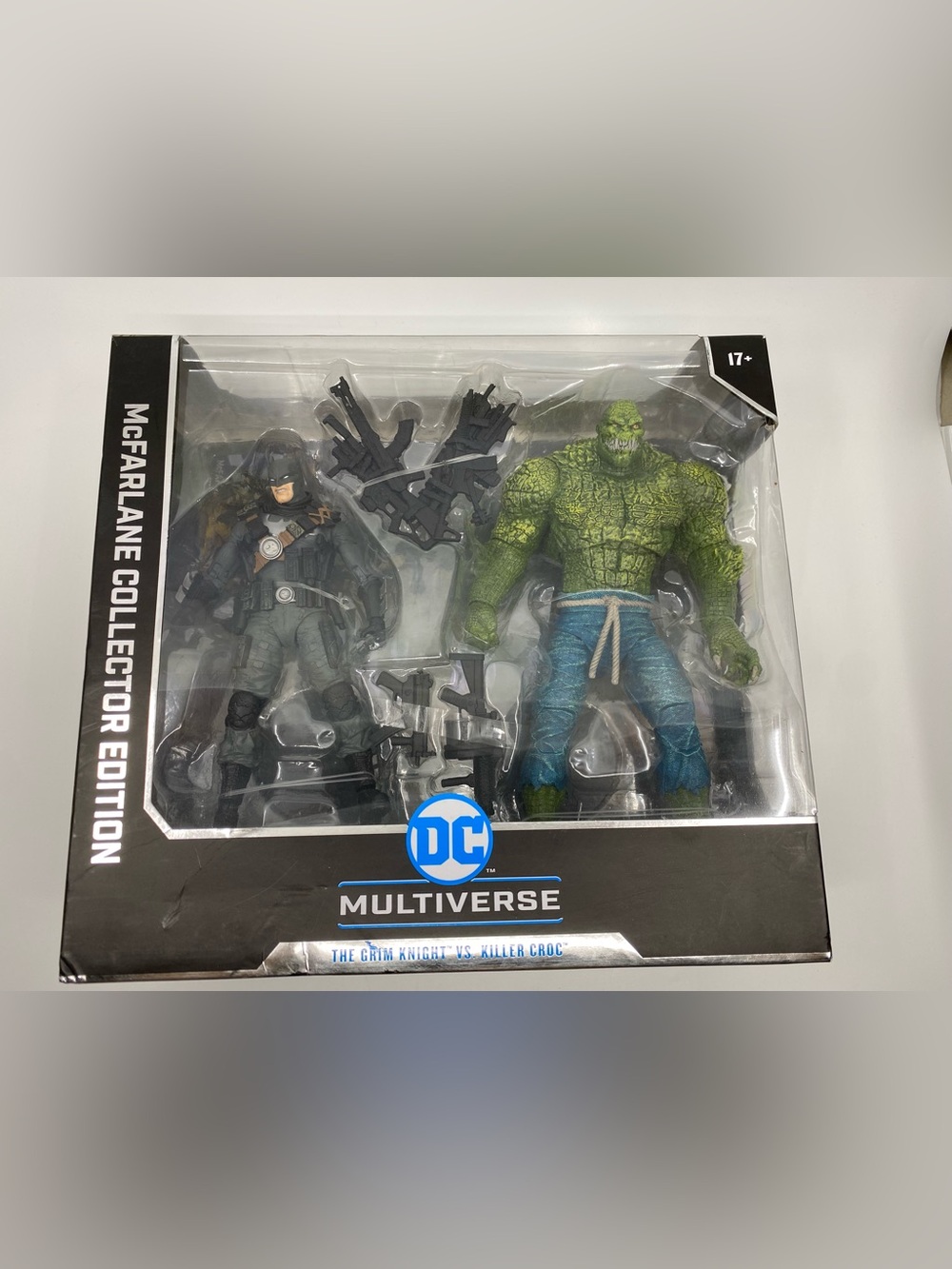 McFarlane DC Universe The Grim Knight vs Killer Croc 2-Pack